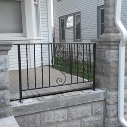 Decorative Deck Rails, Custom Rails, Fairfield, IA